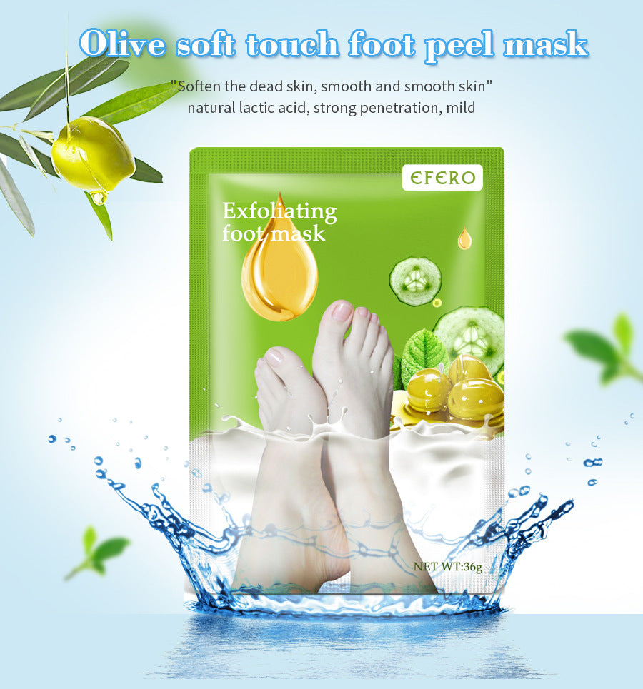 Exfoliating Foot Mask Foot SPA Pedicure Socks Removing Dead Skin Whitening Heels Feet Peeling Anti Cracked Foot Skin Care Exfoliating Foot Mask Foot SPA Pedicure Socks Removing Dead Skin Whitening Heels Feet Peeling Anti Cracked Foot Skin Care